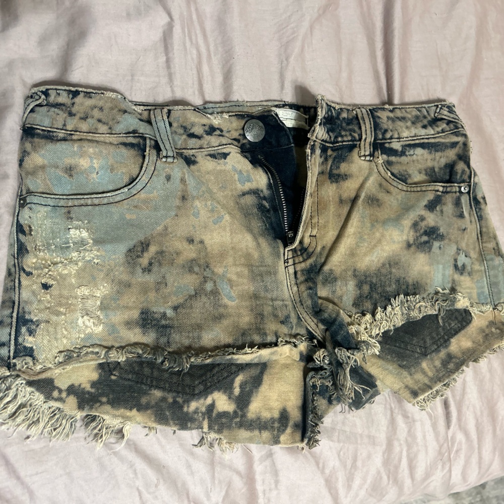 Free People Tie Dye Shorts Sz 27
